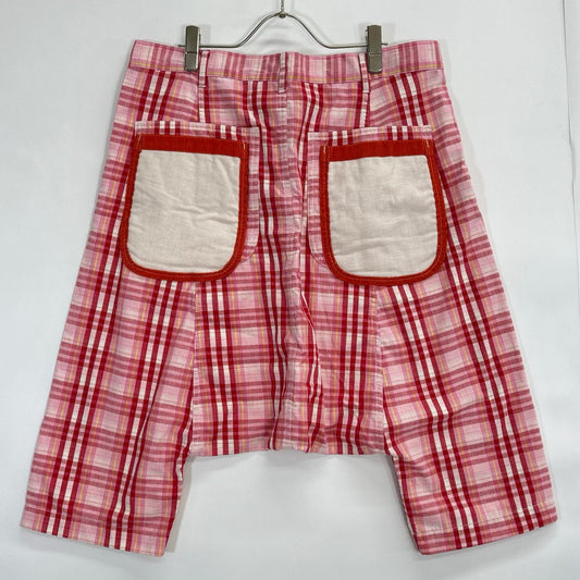 COMMEdesGARCONS HOMME PLUS コムデギャルソンオムプリュス AD2009 PE-P027 10SS ランダムコラージュ期パッチワークサルエルパンツ ボトムス