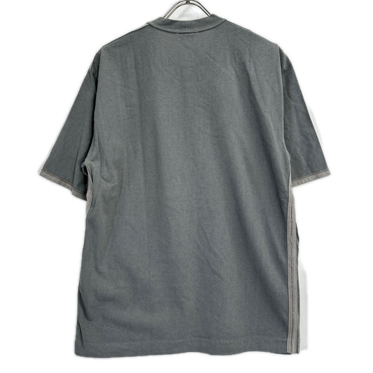 STONE ISLAND ストーンアイランド 38152F46/1250 グレー 20th Taping Tee ロゴ半袖Tシャツ トップス