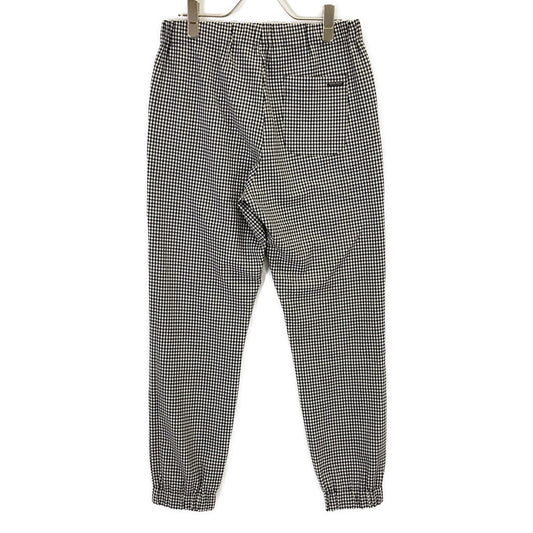 WOOLRICH ウールリッチ WWPAN1212 ブラック ギンガムチェック パンツ ボトムス XS