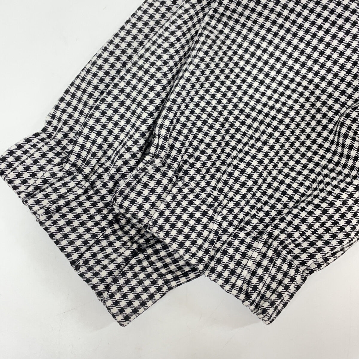 WOOLRICH ウールリッチ WWPAN1212 ブラック ギンガムチェック パンツ ボトムス