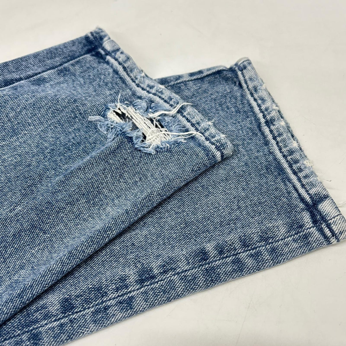 KSUBI Ksubi Light Blue Distressed Denim Pants Bottoms