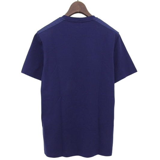 PRADA Rubber Logo Pocket Cotton T-shirt Top Mens Blue XS 2019 SJN250 Top