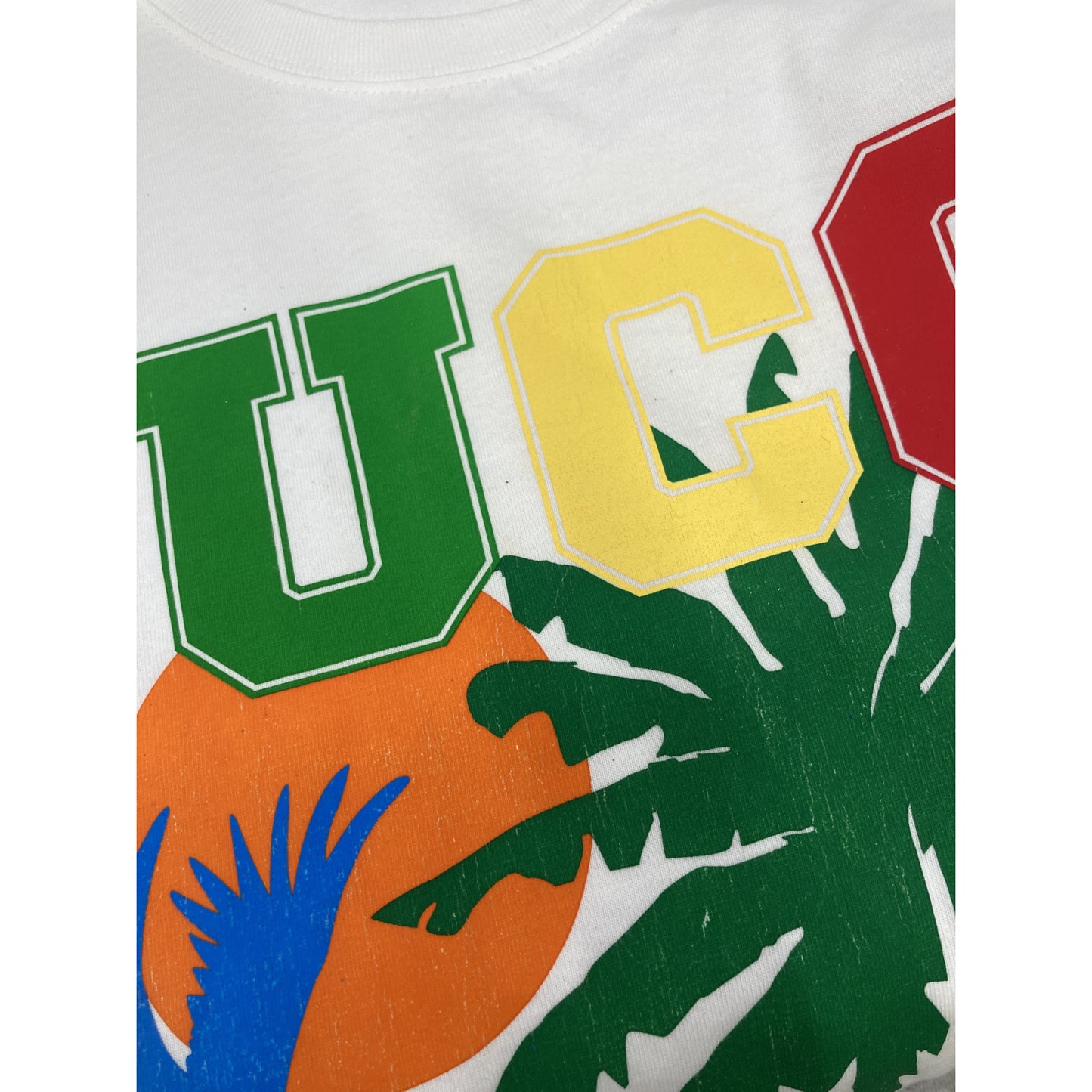 GUCCI グッチ 548334 マルチカラー コットン プリント Tシャツ トップス XXS