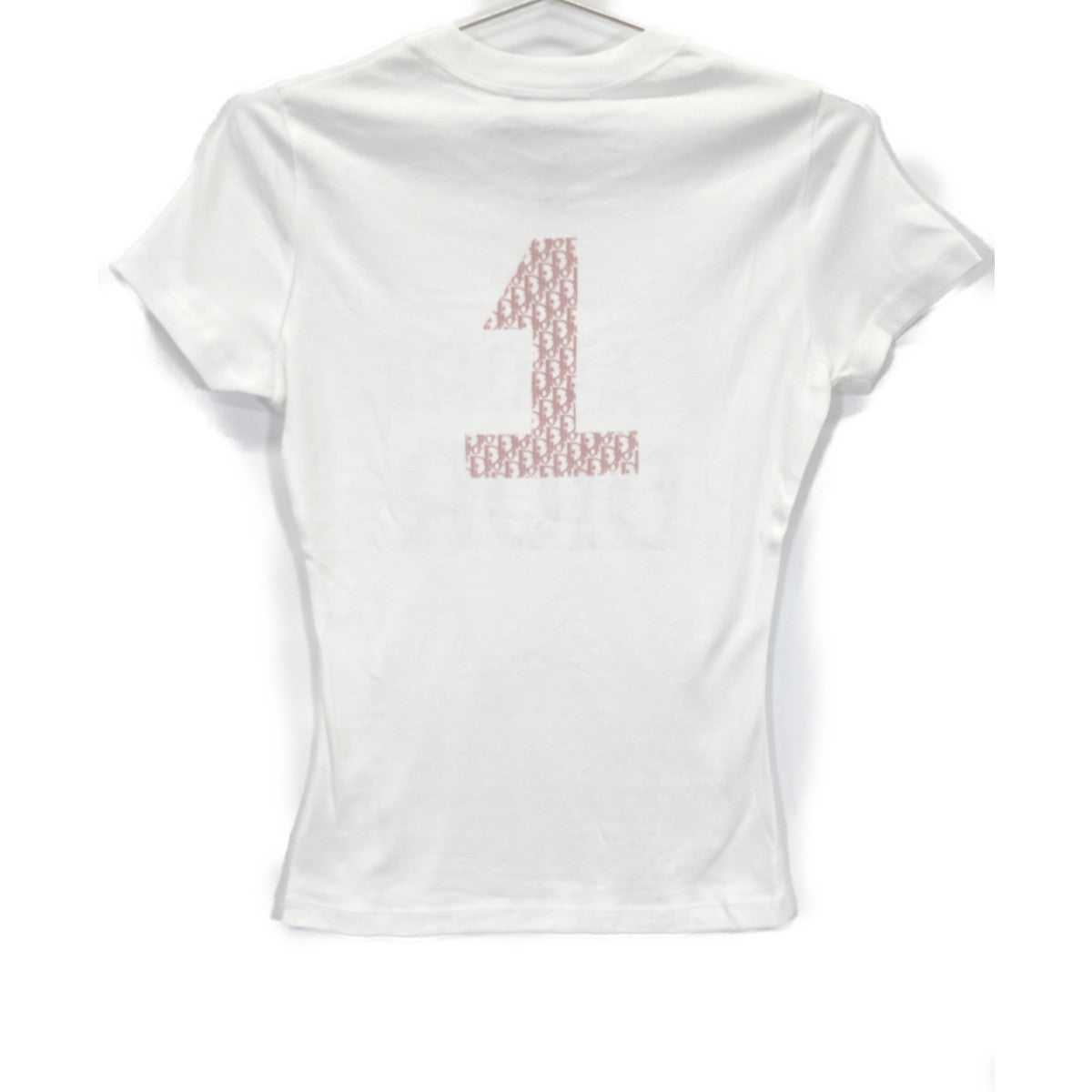 Christian Dior 4P16155207 White J'ADORE DIOR Short Sleeve T-shirt Top 38