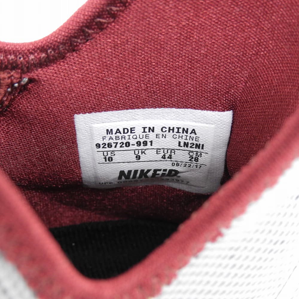 NIKE ナイキ 新品同様 レブロン14 ID スニーカー シューズ メンズ グレーゴールド 28.0cm 926720-991 シューズ 10(US)