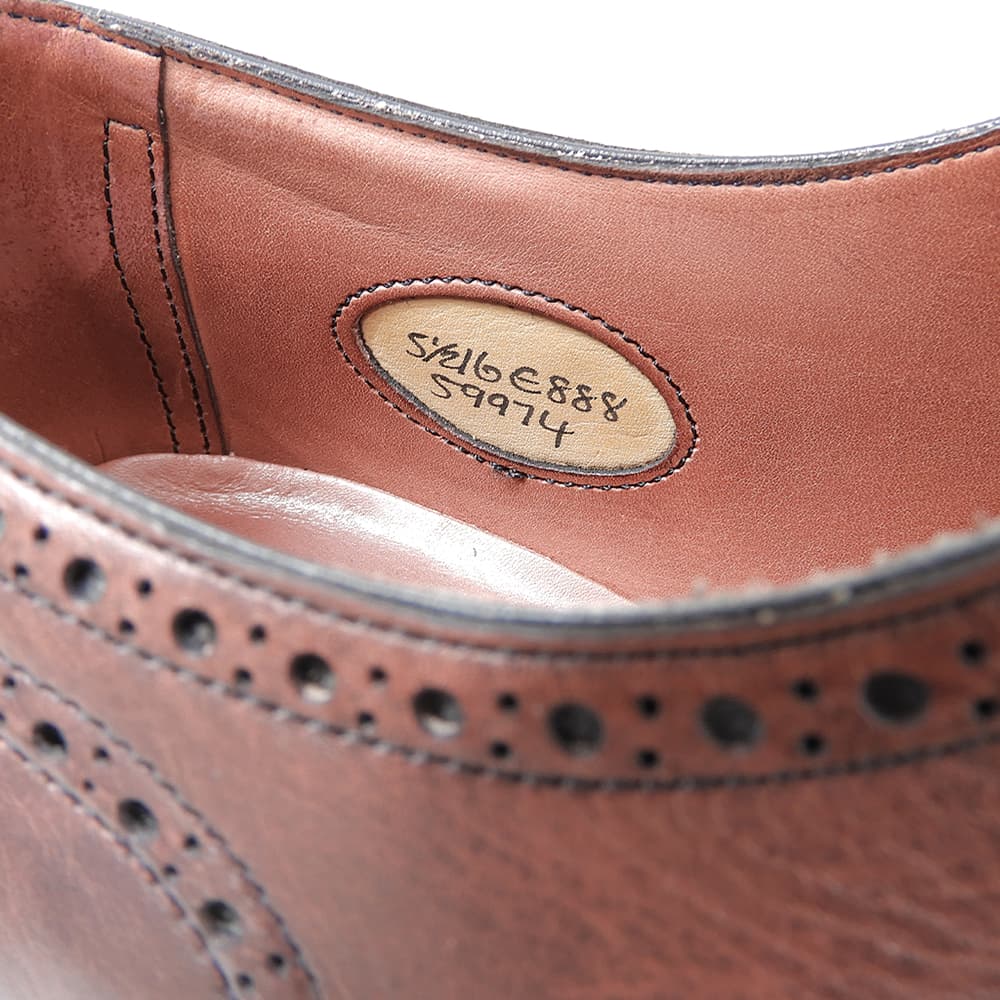 Edward Green エドワードグリーン インバーネス 888ラスト ウイングチップ シューズ メンズ バーガンディ 5 1/2 シューズ 5.5