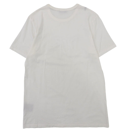 DIOR ディオール コットン ロゴ刺繍 Tシャツ トップス メンズ ホワイト M 033J600D0589 20AW トップス