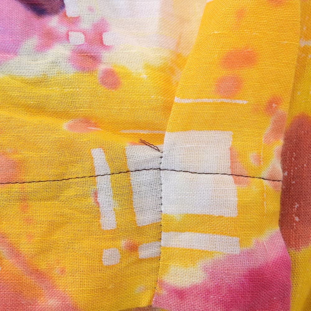 ISSEY MIYAKE MEN イッセイミヤケメン 総柄 リネン混 プルオーバーシャツ トップス メンズ マルチカラー 3 ME71FJ081 17SS トップス 3