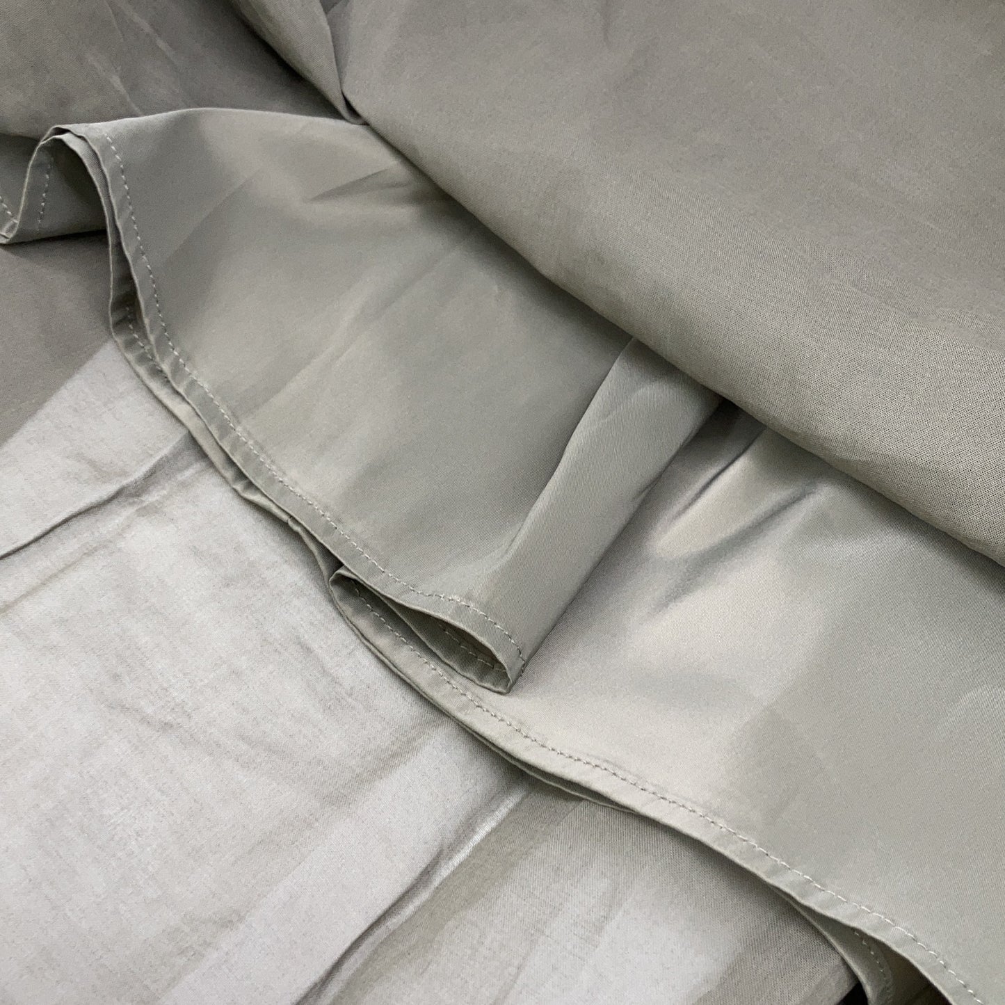 MACKINTOSH LONDON マッキントッシュロンドン カーキ コットン シアー ロングスカート スカート 36