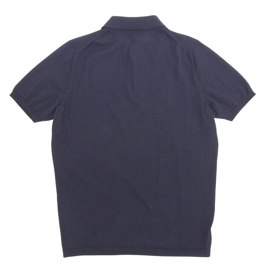 Cruciani Cruciani 27针 棉质 针织Polo衫 上衣 男款 海军蓝 46 JU5114 上衣