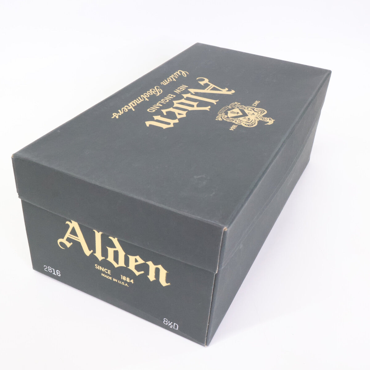 Alden オールデン 2816 プレーントゥ レザー シューズ 8 1/2