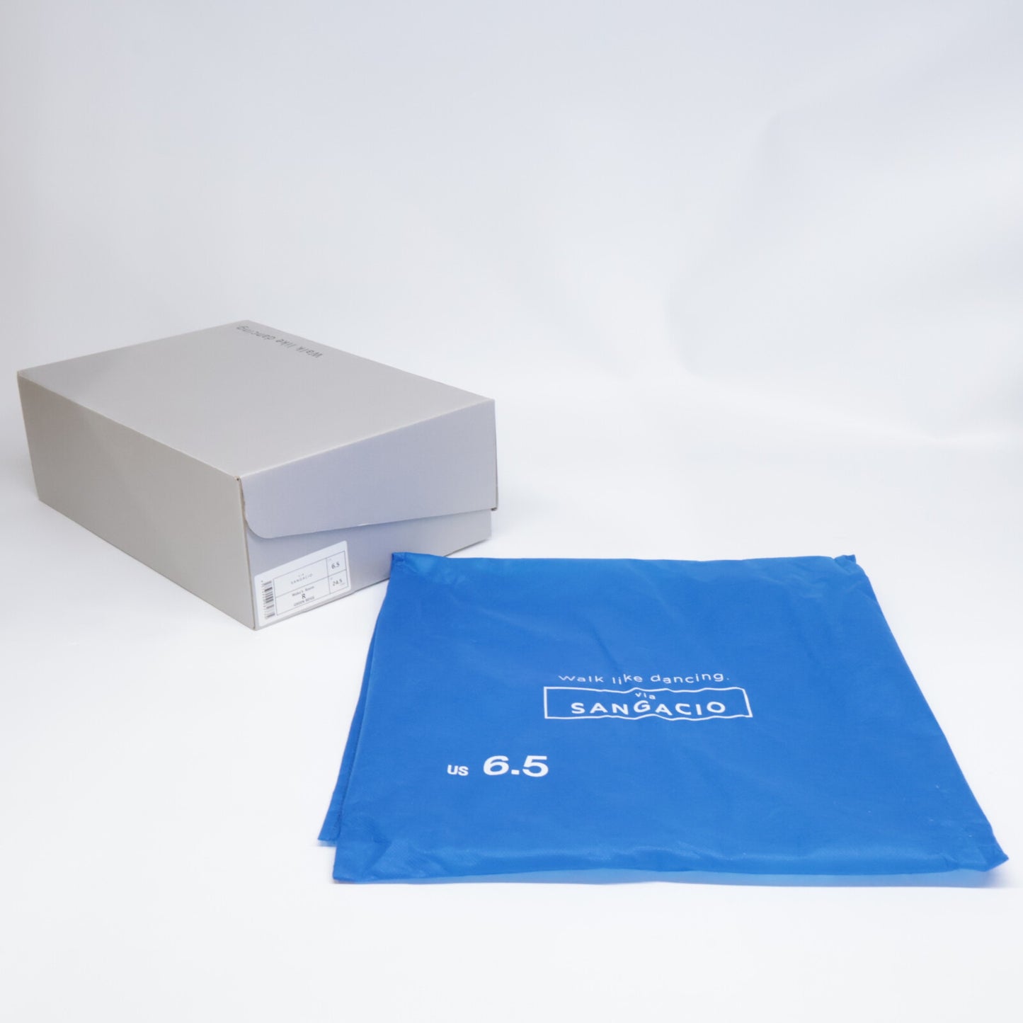 Sangacio サンガッチョ via SANGACIO ヴィア サンガチオ x Wako's Room 【新品未使用】イニシャル R スエード スニーカー シューズ US6.5