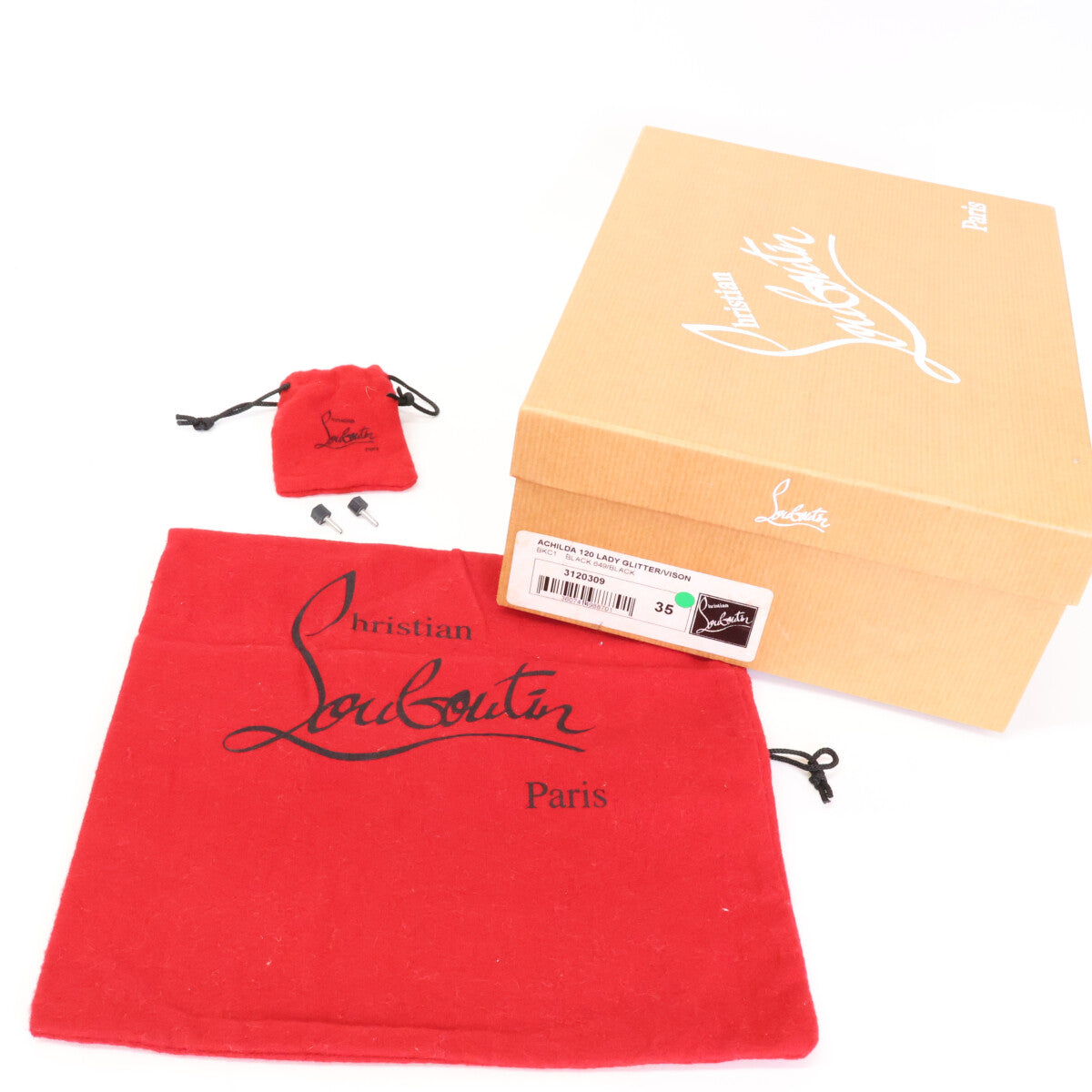 Christian Louboutin クリスチャンルブタン 3120309 ACHILDA120 ハイヒールパンプス/ シューズ 35