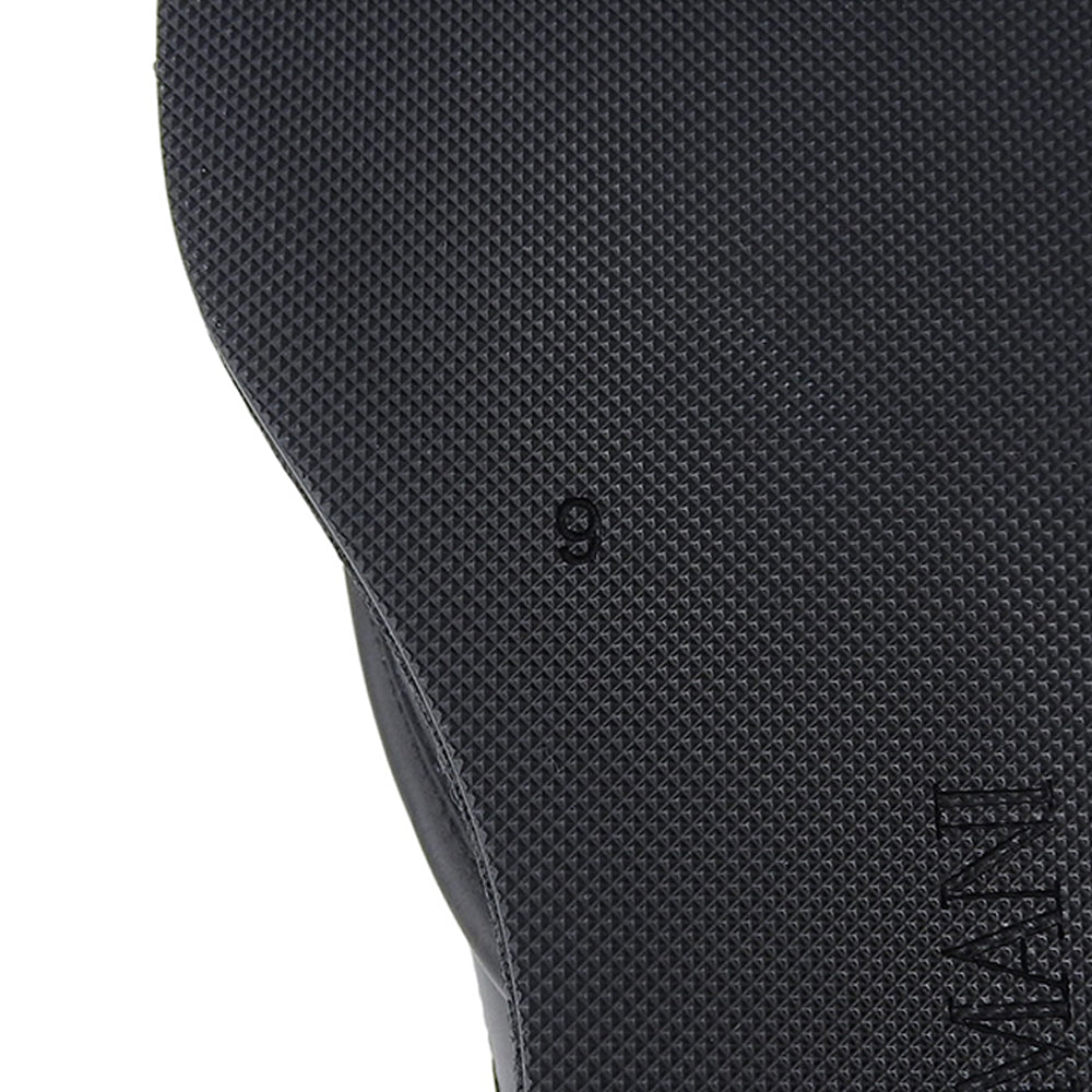 EMPORIO ARMANI エンポリオアルマーニ 新品同様 タッセル デザイン シューズ メンズ ブラック 9 X4L067 スクエアトゥ シューズ 9