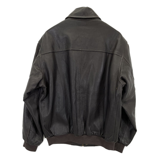 TURKEY Brown Leather A-2 Flight Jacket Jacket Men's