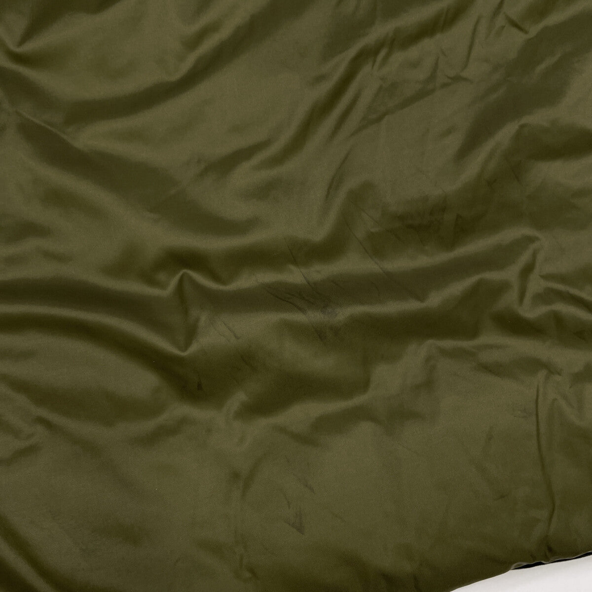 FENDI フェンディ 17年 FW0874A04P カーキ ボア切り替え リバーシブル ダウンコート コート 46