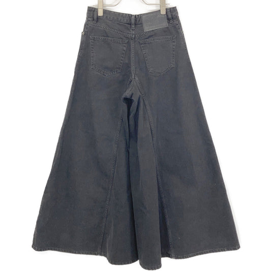 A02092 Black Denim D-SPRITZZ Flare Pants Bottoms Women's