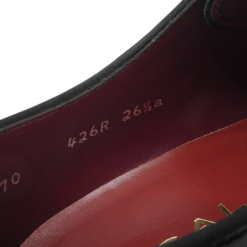 REGAL リーガル パテントレザー プレーントゥ ドレス シューズ メンズ ブラック 26 1/2 426RBD シューズ 26 1/2