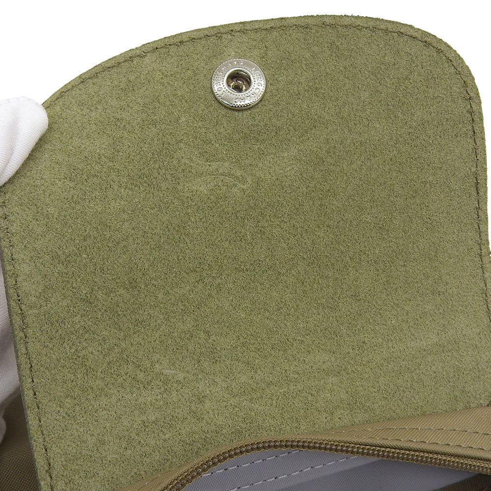 Longchamp ロンシャン 美品 ル プリアージュ グリーン S トップハンドル バッグ ハンドバッグ レディース アーティチョーク L1621919M04 ハンドバッグ