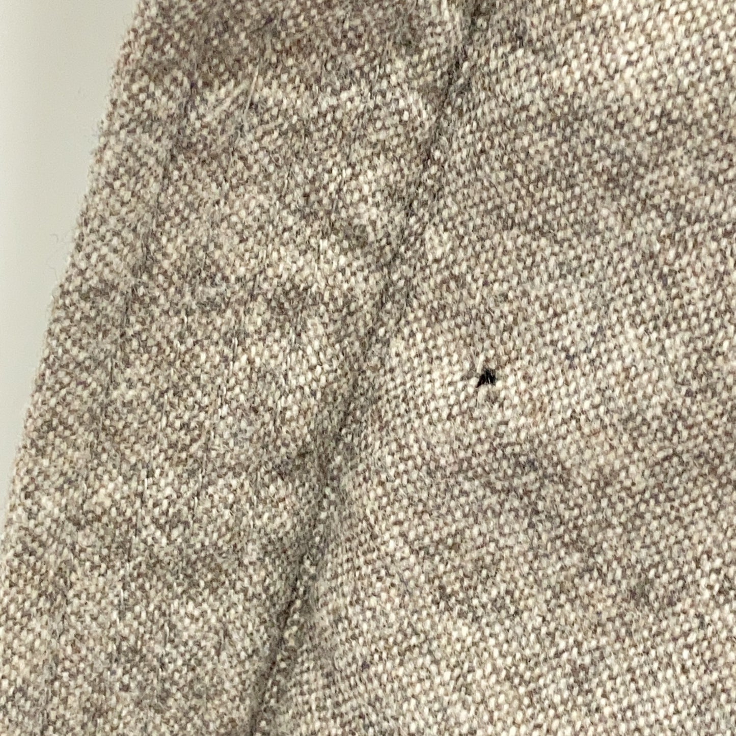 Gray wool x silk FORT TL down vest vest 44 men's