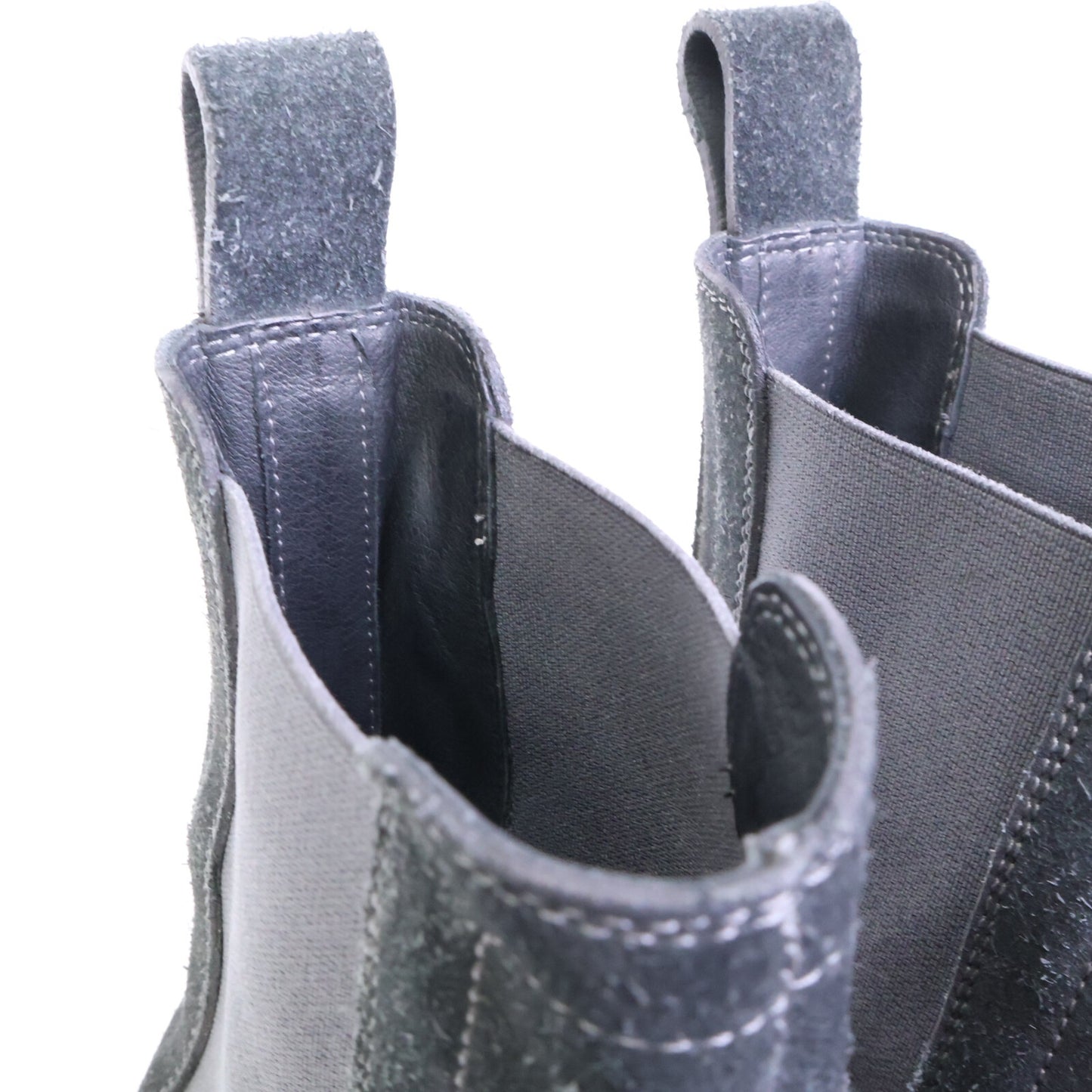 BOTTEGA VENETA ボッテガヴェネタ グリーン サイドゴア クレープソール ブーツ シューズ 39