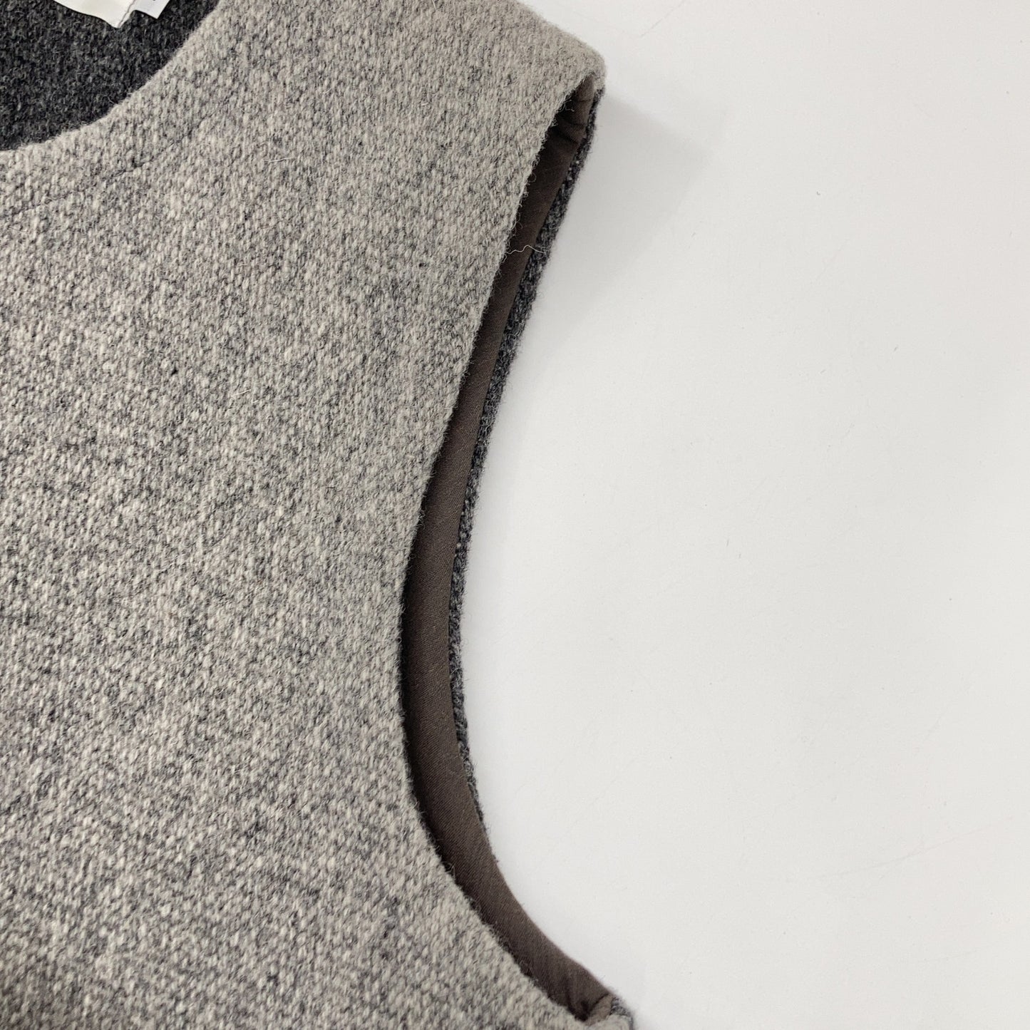 IVY&NAVY特别定制款 CHARCOAL GREY/HEATHER GREY CHIMAYO VEST ver.2 马甲 S码 男士