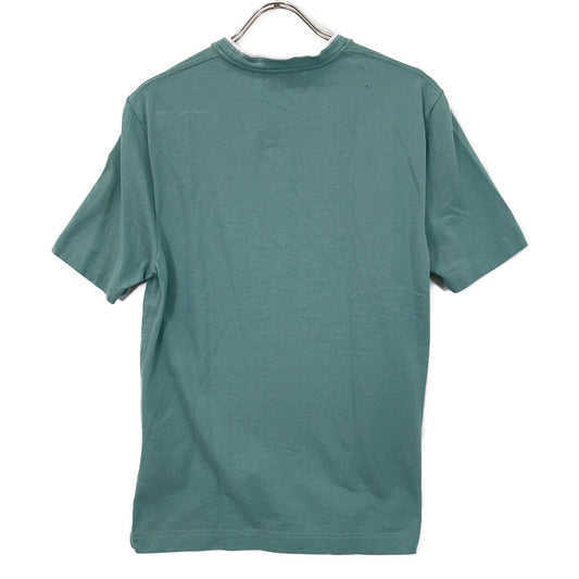 HERMES Light Blue H-embroidered Short-sleeved T-shirt Top