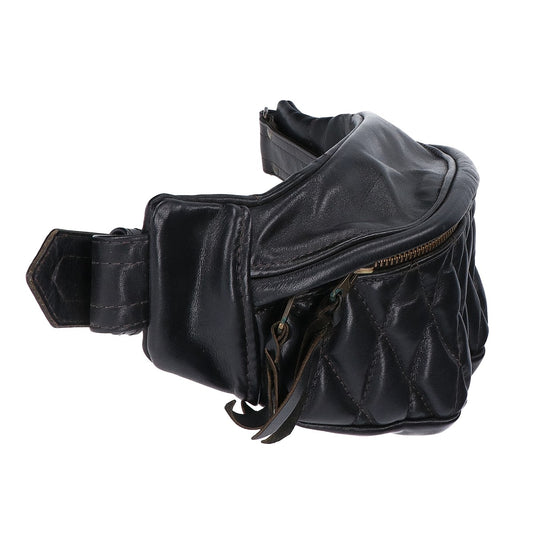 KADOYA HFG/WAIST BAG-PTD Leather Waist Bag