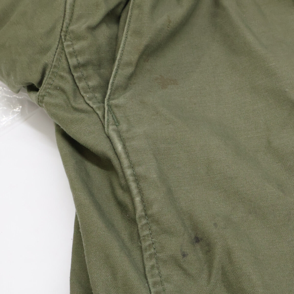 MILITARY Military khaki M-65 aluminum TALON zip 2nd model field jacket with sleeve gussets jacket