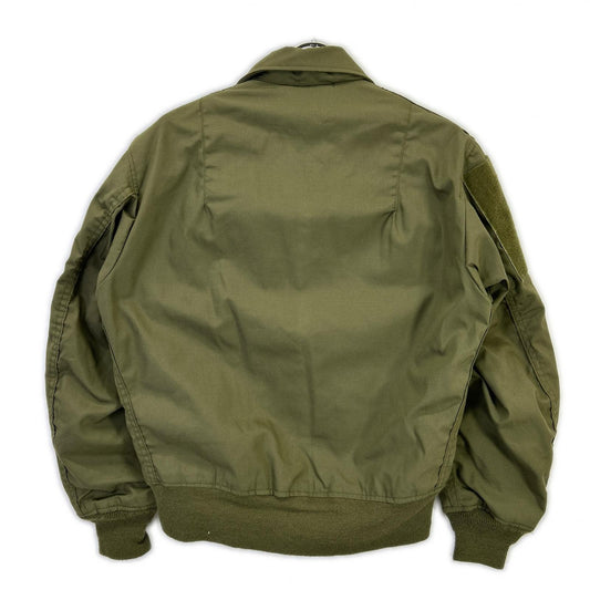 MILITARY ミリタリー カーキ 80年製 ミッキーパッチ付 CVC タンカースジャケット ジャケット