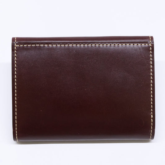 GANZO ガンゾ 【美品】フラップ ウォレット 三つ折り財布(小銭入れあり)