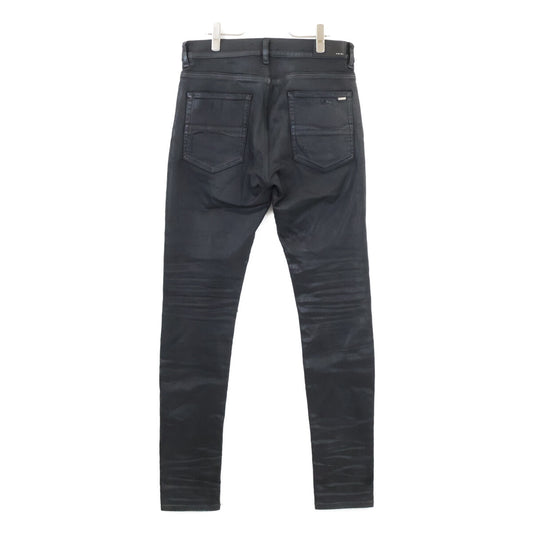 AMIRI MX1 Distressed Coated Denim Pants/Bottoms