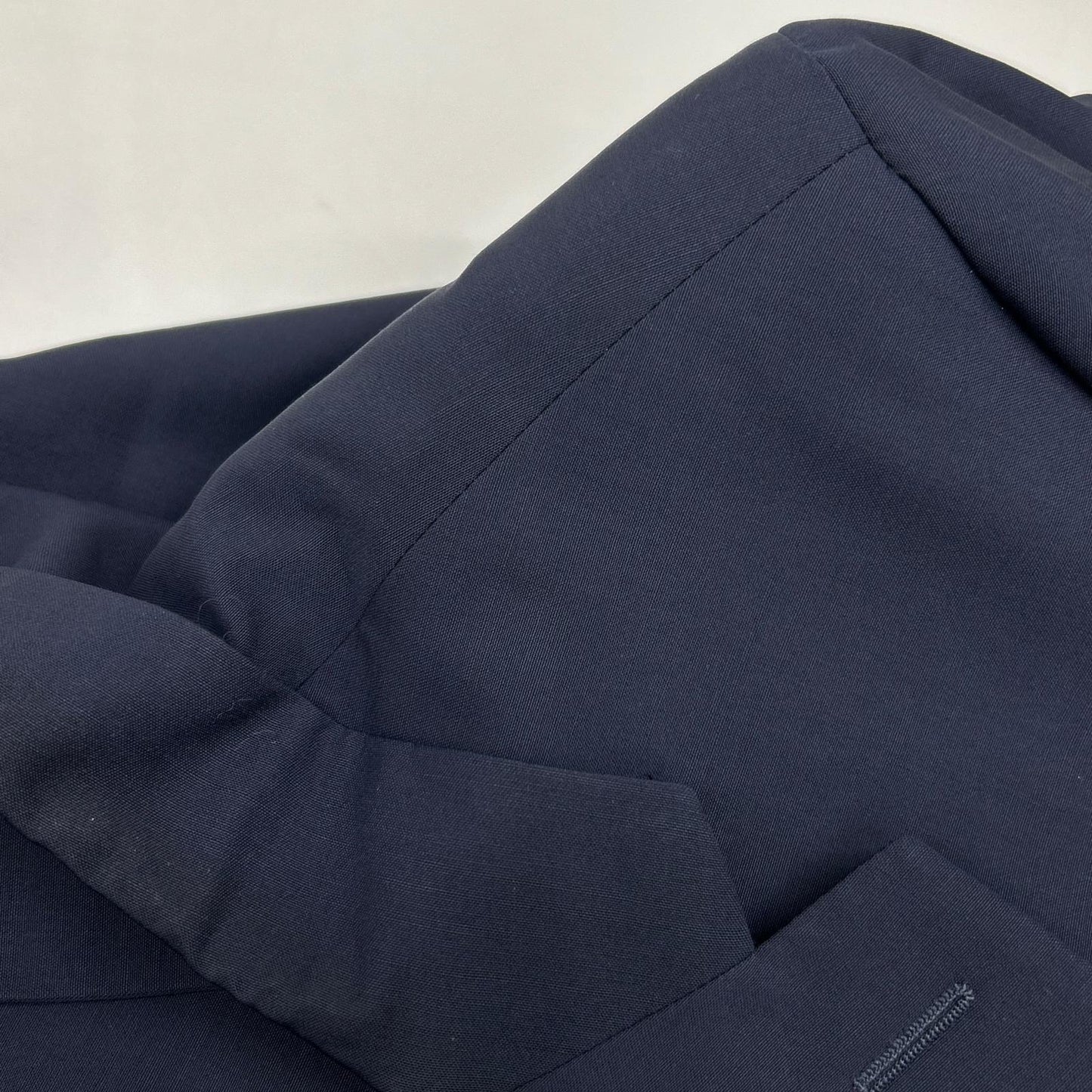 DIOR 013C217A3500 Navy 20SS Arm Saddle Pocket Wool Mohair 2B Tailored Jacket