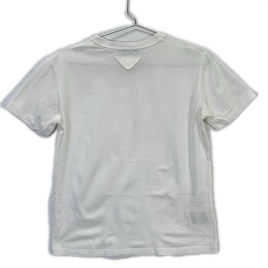 PRADA 2018 35570 White Cotton T-shirt Top