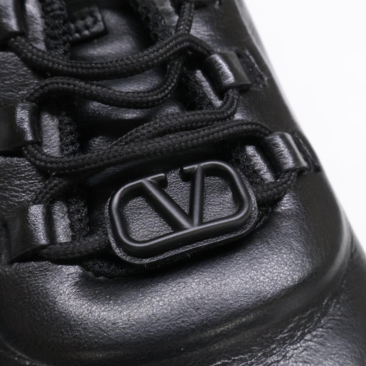 Valentino Garavani ヴァレンティノガラヴァーニ 【美品】TUAQ5WO レザー 厚底スニーカー シューズ