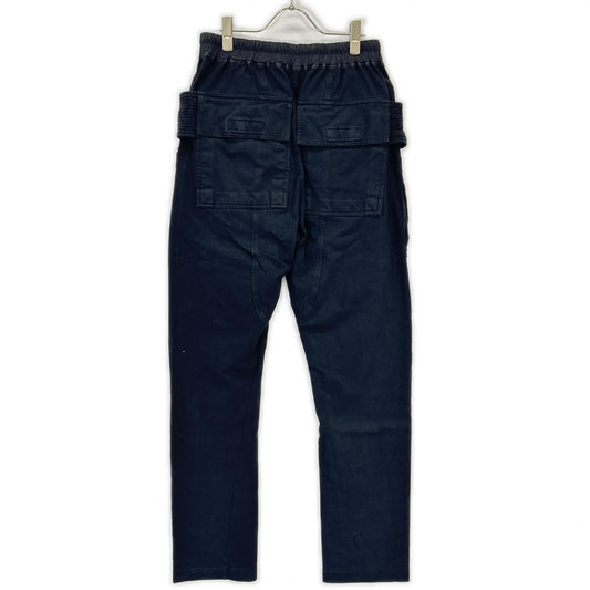 DRKSHDW DU01D1376-RIG Black Bleached Cargo Drawstring Pants Bottoms