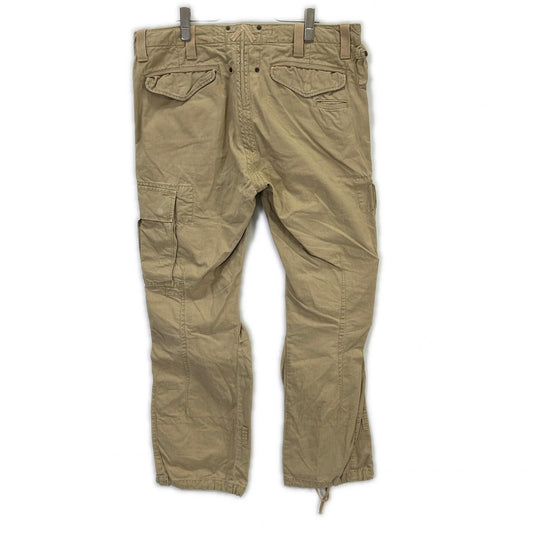 POLO RALPH LAUREN ポロ ラルフローレン 90年代 ベージュ マルチポケット ヘリンボーン パラシュート カーゴパンツ ボトムス