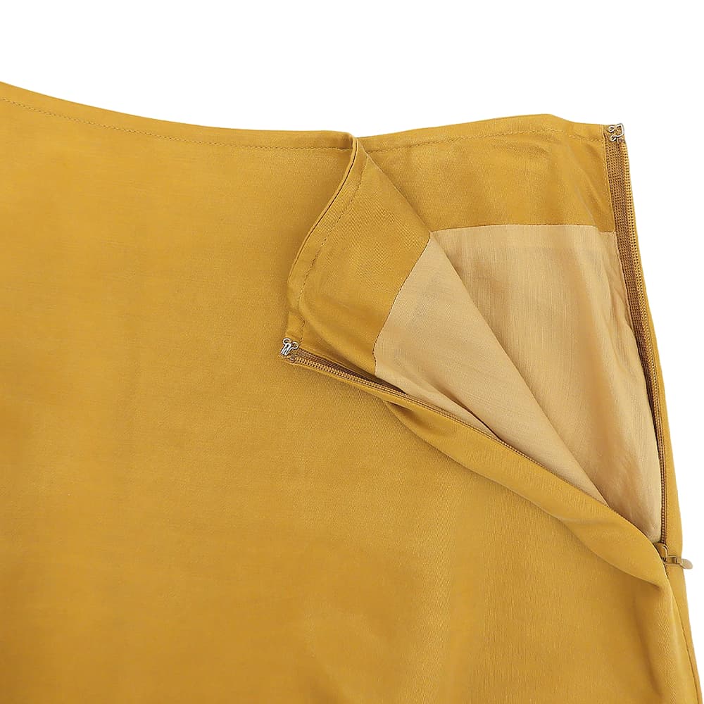 HERITANOVUM Skirt Women's Mustard Brown F GGZ1091101A0002 Skirt