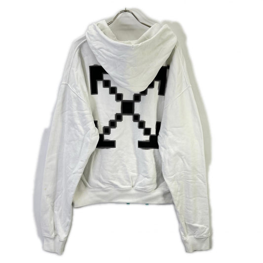 OFF-WHITE オフホワイト OMBB037F19E30007 19AW ホワイト Scaffolding Over Hoodie トップス