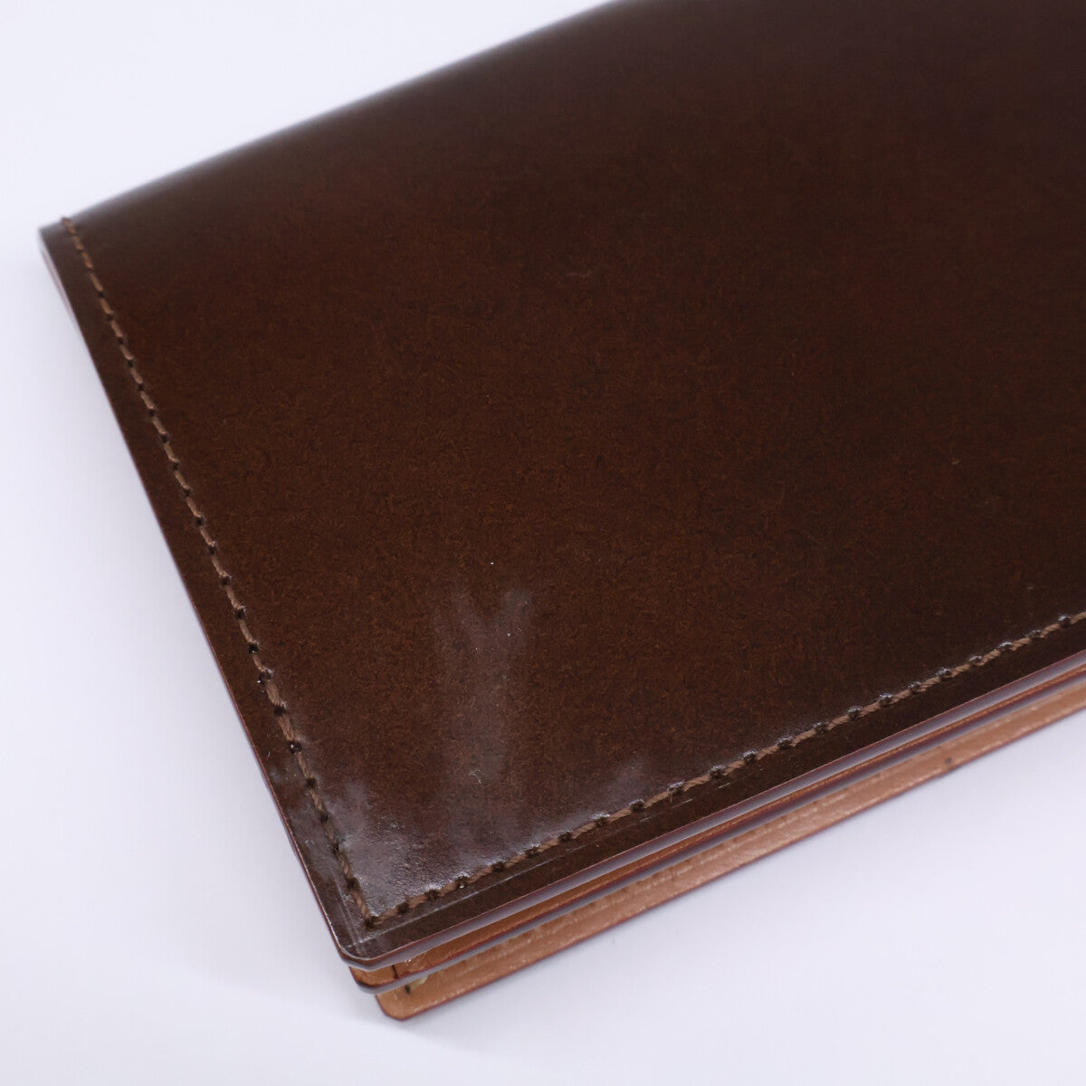 GANZO ガンゾ CORDOVAN コードバン 通しマチ名刺入れ カードケース