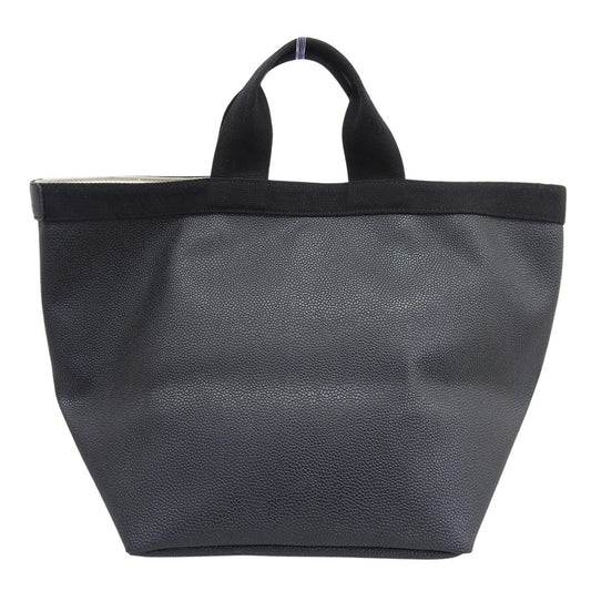 Herve Chapelier エルベシャプリエ リュクス 舟形トートL バッグ レディース 黒 ノワール×ノワール 725GP トートバッグ