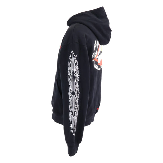 Chrome Hearts x MATTY BOY Domestic Official 99 Eyes Chomper Horseshoe Hoodie Pullover Hoodie Tops
