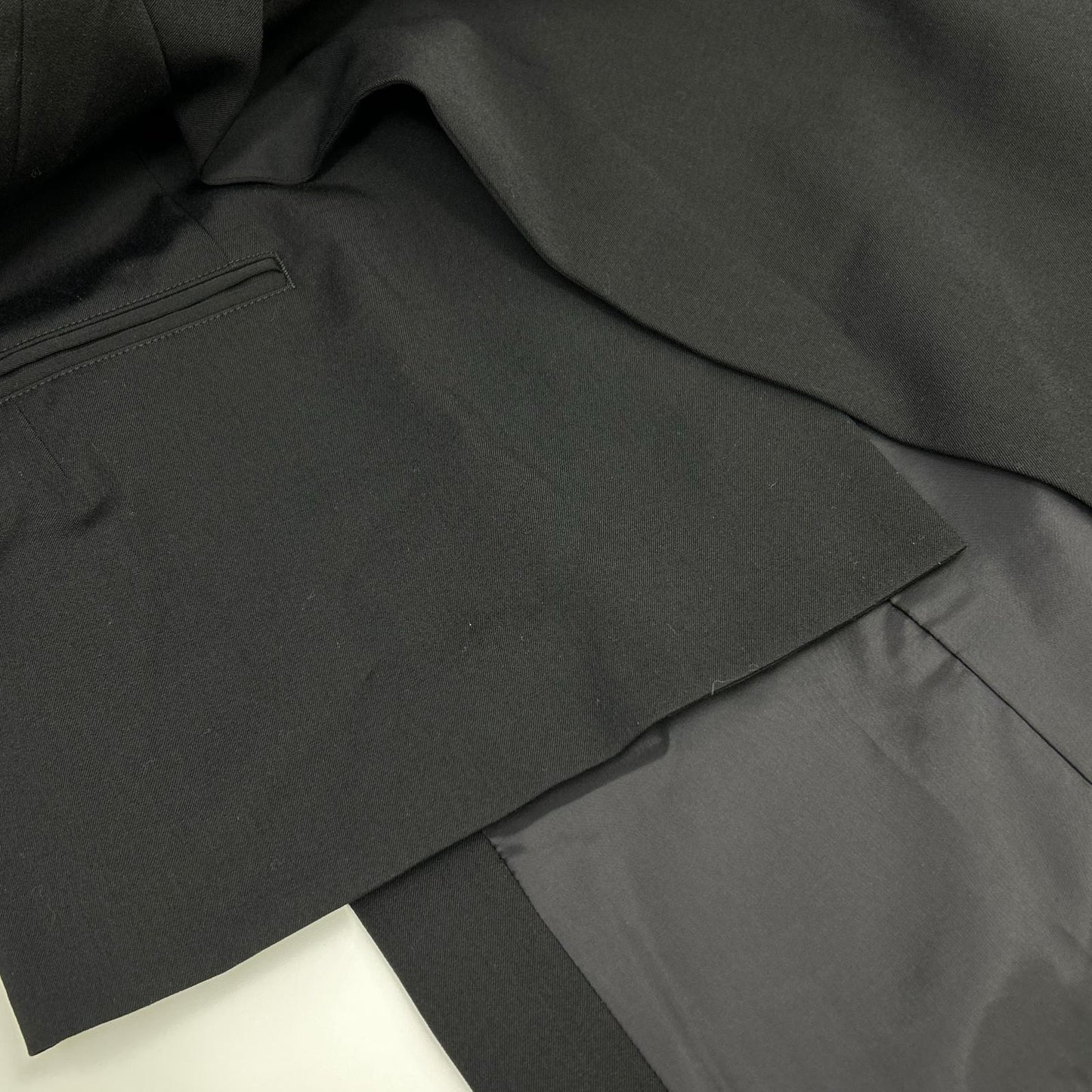 Ground Y グラウンドワイ GPーJ01ー100 ブラック WOOL GABARDINE ASYMMETRICAL JACKET アシメントリージャケット ジャケット