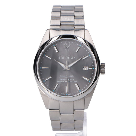 TEN TO SEN テントセン TTSW-GT-SSGRY デイト 自動巻き 腕時計