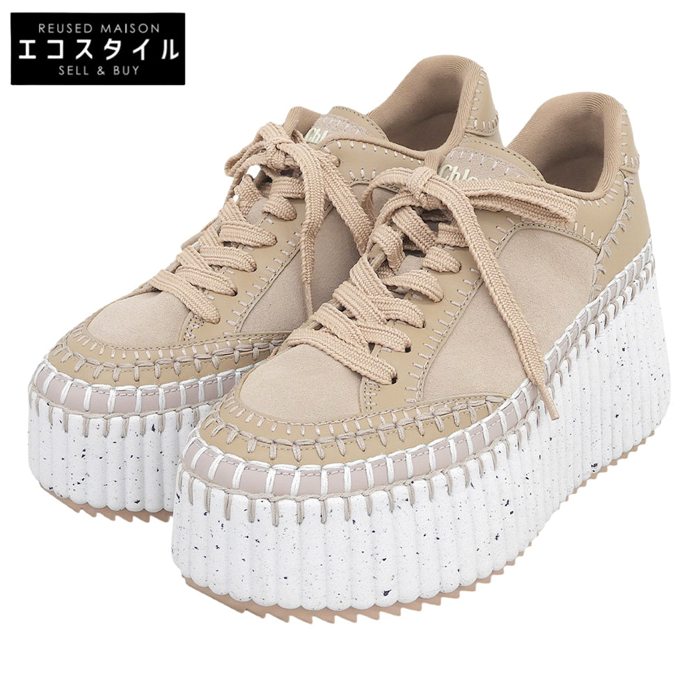 Chloe クロエ 美品 NAMA ウェッジスニーカー シューズ レディース