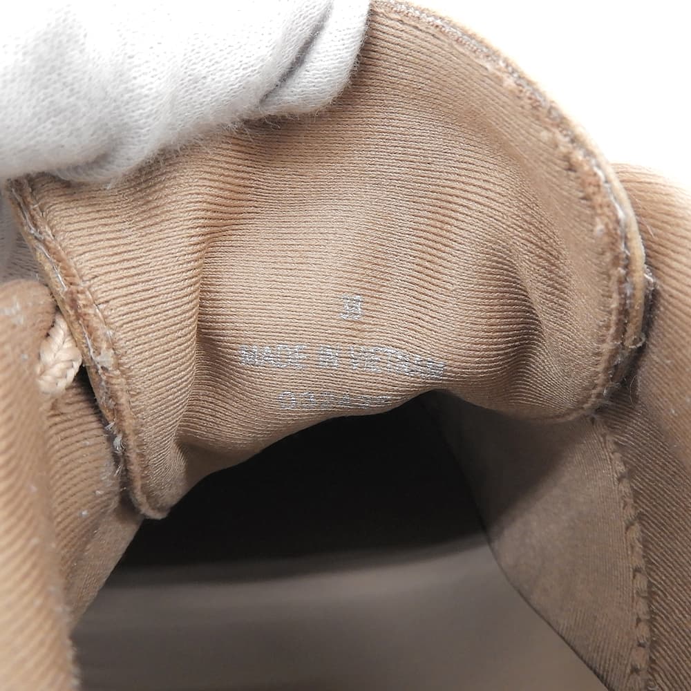 Chloe クロエ 美品 NAMA ウェッジスニーカー シューズ レディース ベージュピンク 24.5cm 0324251 シューズ