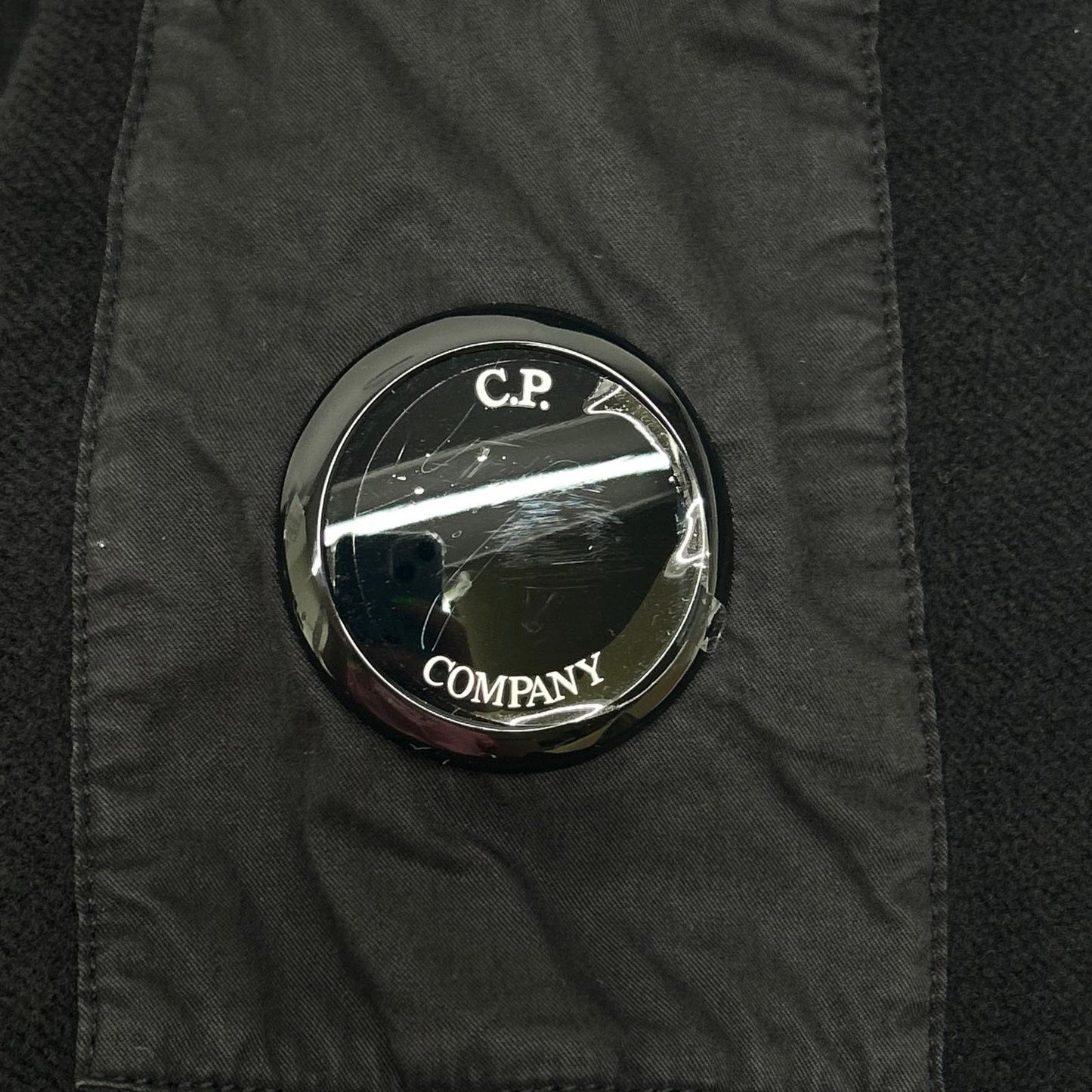 C.P.COMPANY C.P.公司 19CMSS249A 25AW 黑色 加绒圆领卫衣 上衣