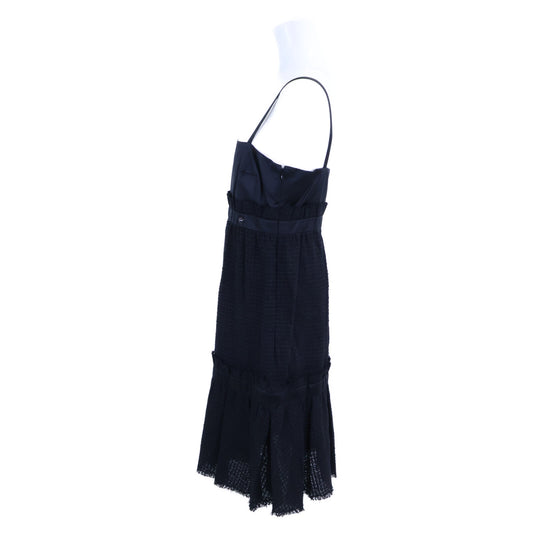 CHANEL シャネル 【美品】09P P34952W04272 ツイード キャミソール ワンピース