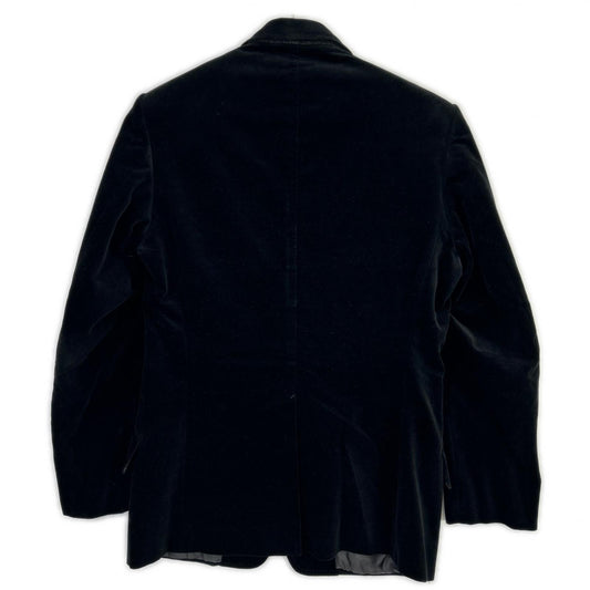 JIL SANDER ジルサンダー ブラック ベロア生地 TAILOR MADE 3Bテーラードジャケット ジャケット