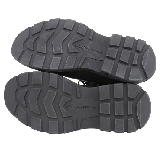 ALEXANDER McQUEEN アレキサンダーマックイーン 美品 Tread Slick Boots シューズ メンズ ブラック 43 1/2D 627206 シューズ
